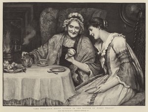 And true love knots lurked in the bottom of every teacup